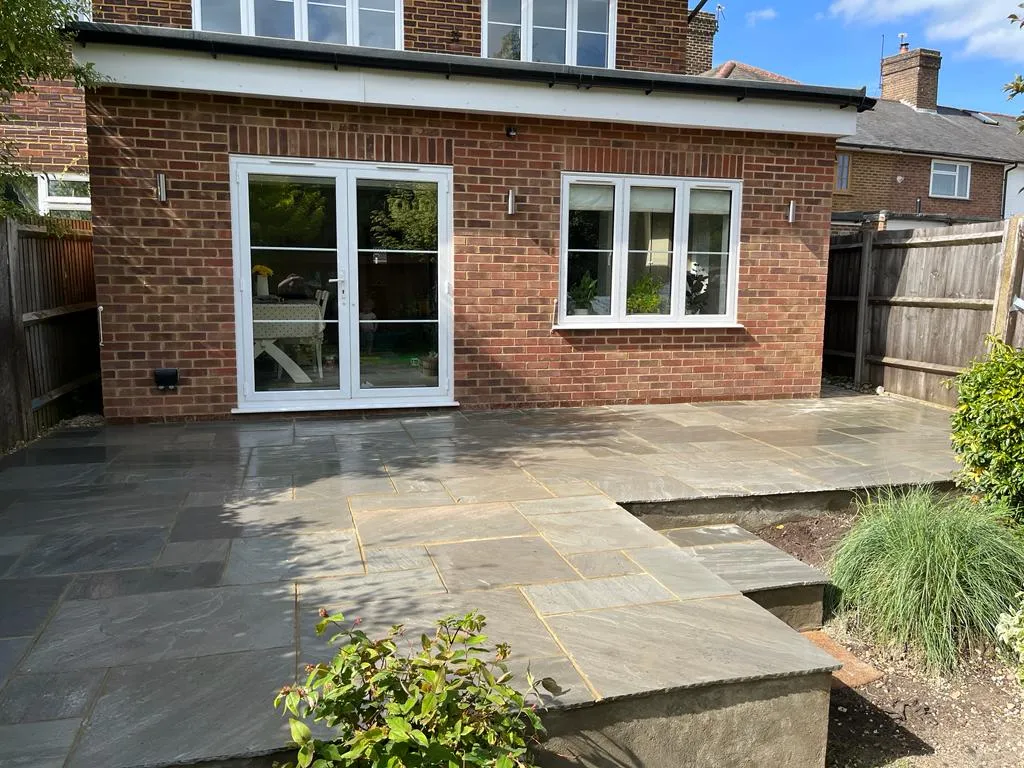 front paving